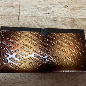 Vintage JIMMY CHOO Clutch wallet with Clasp Type Closure